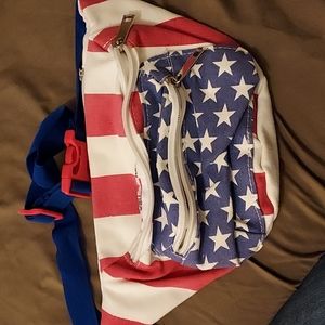 American Flag Crossbody bag